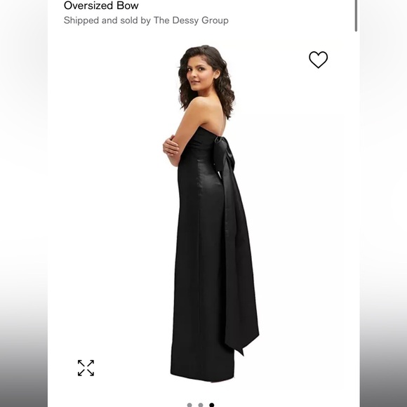 Alfred Sung dress! This dress was purchased for a wedding and does not fit. - Picture 3 of 3